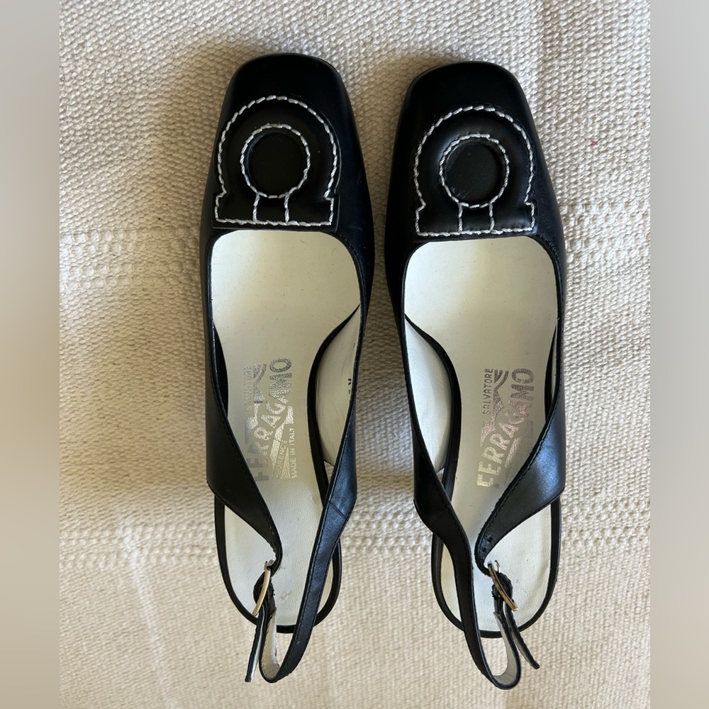 Salvatore Ferragamo Black Heels